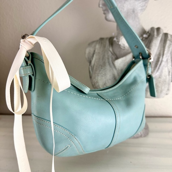 Vintage Coach Buckle Shoulder Bag - Picture 16 of 16